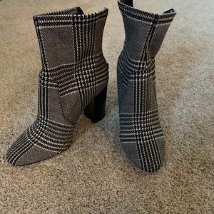 Aldo Houndstooth ankle boots- BRAND NEW